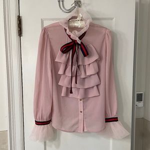 Chelsea Ruffle Blouse